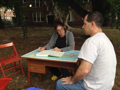Emma Wise_The_Accommodation_Desk_participatory_art_Redfern_Biennale_2015